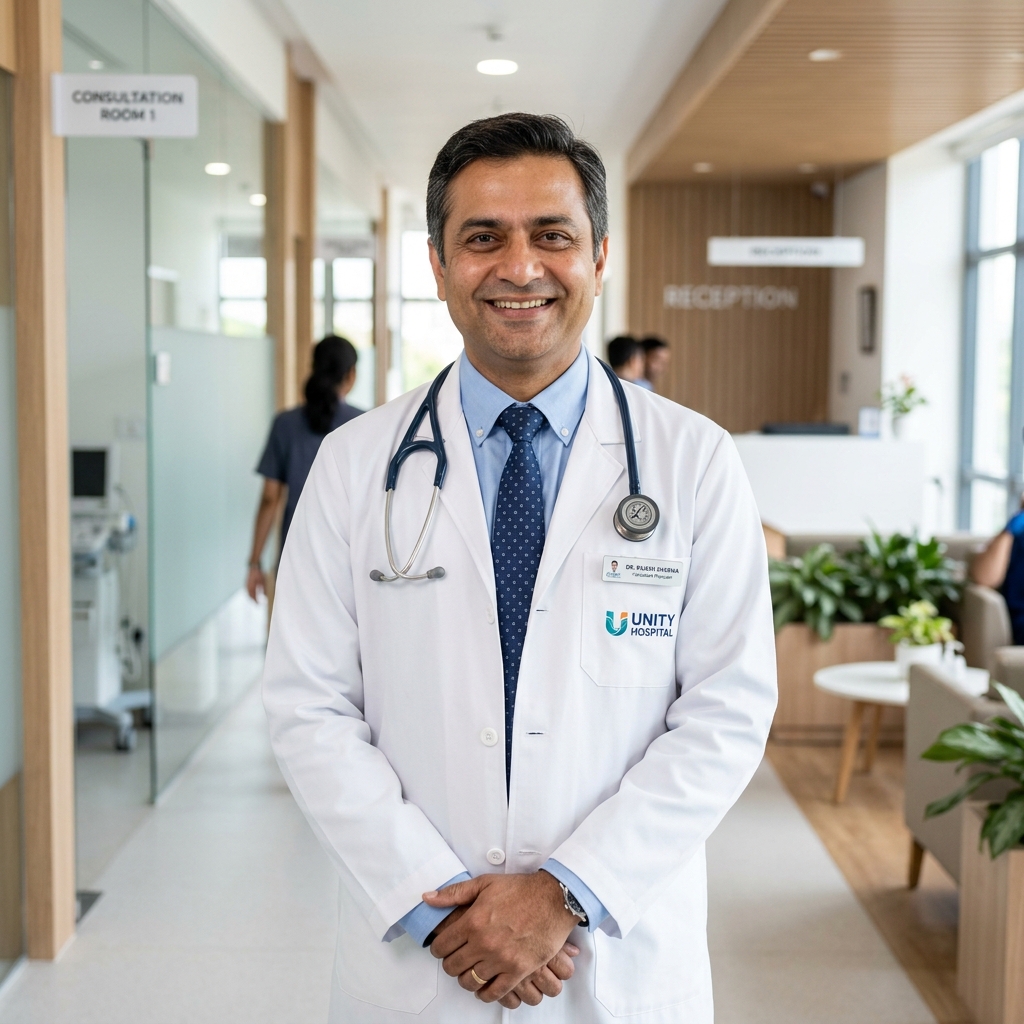 Doctor using ClinicKare Software